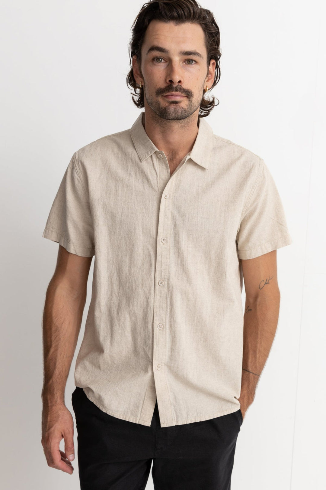 Classic Linen Ss Shirt